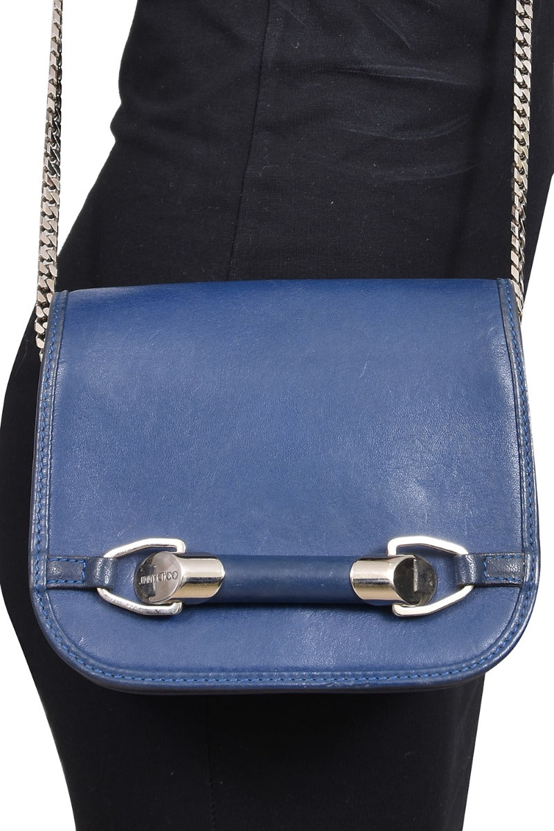 jimmy-choo-blue-leather-crossbody-bag