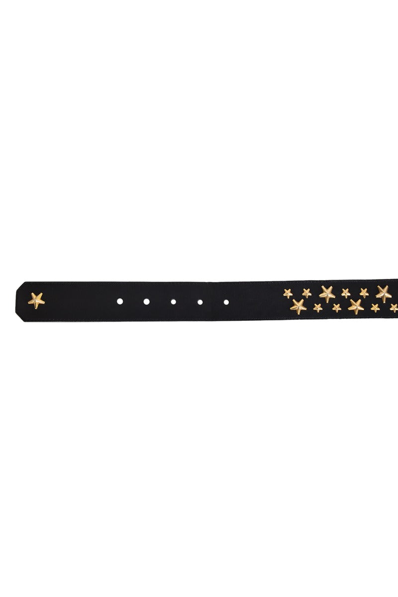 jimmy-choo-star-embellished-black-belt