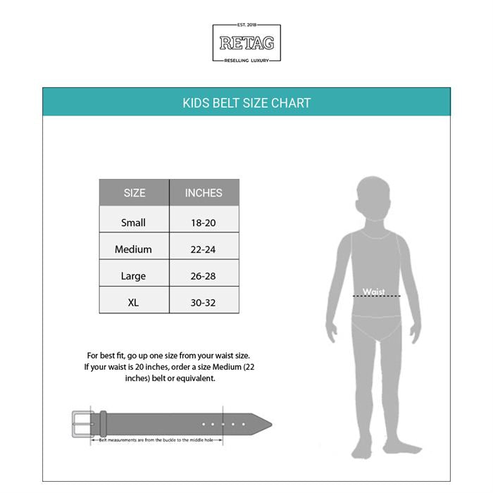 Gucci Kids Horsebit Belt