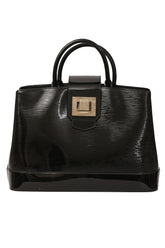 Louis Vuitton Mirabeau Gm Black Electric Epi Patent Bag