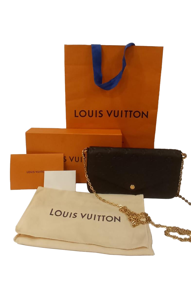 Louis Vuitton Monogram Felicie Pochette Shoulder Bag (Copy)