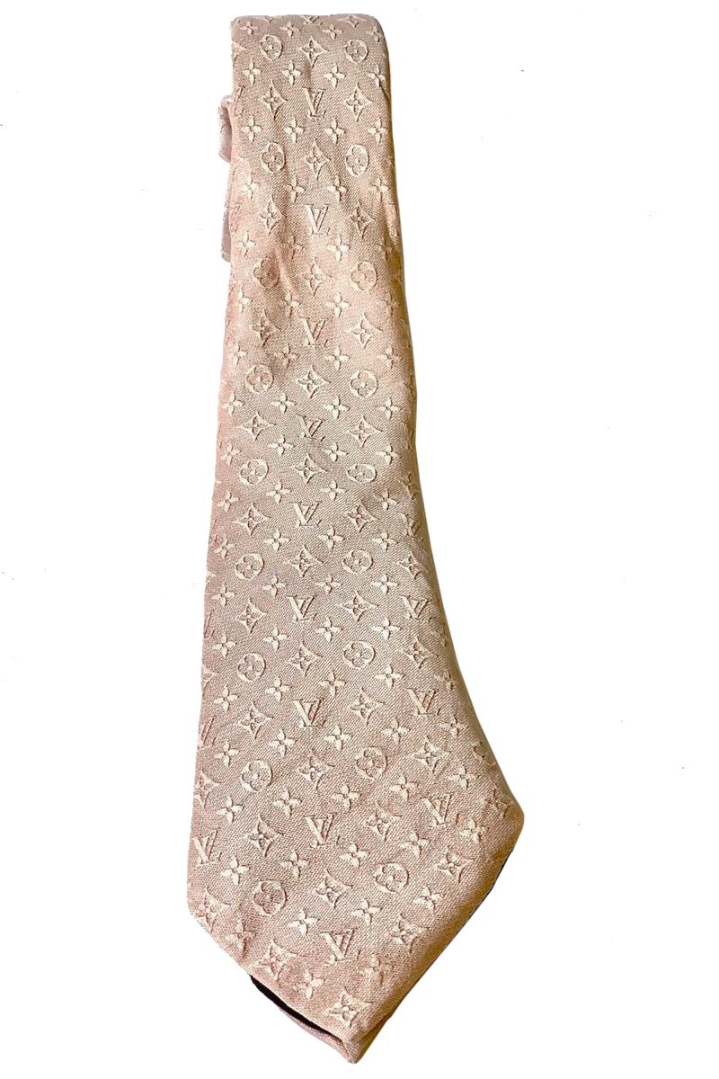 Louis Vuitton Monogram Jacquard Tie