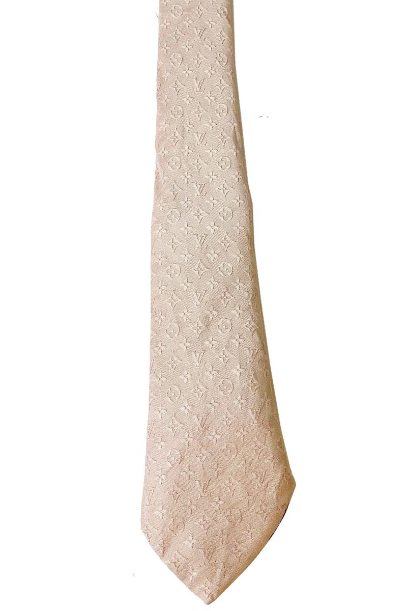 Louis Vuitton Monogram Jacquard Tie