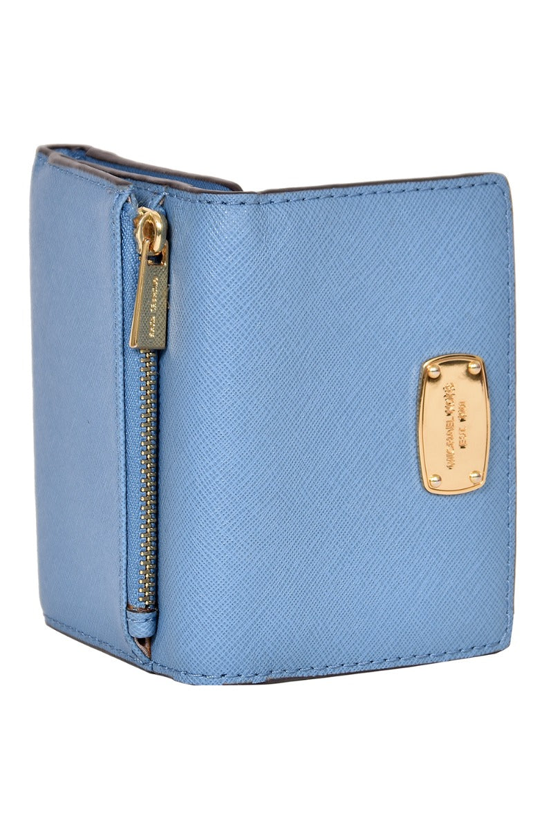 michael-kors-blue-bi-fold-wallet