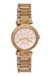 Michael Kors Parker White Dial Analog Watch