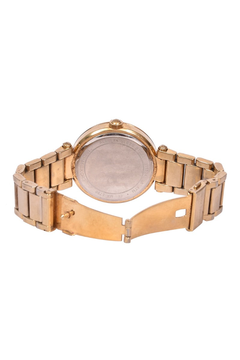 Michael Kors Parker White Dial Analog Watch