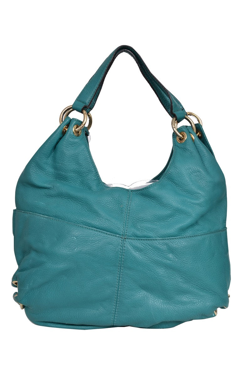 michael-kors-teal-shoulder-bag