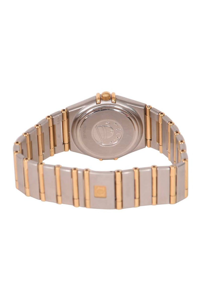 Omega Constellation Gold Stainless Steel Unisex Automatic Ladies WatcH