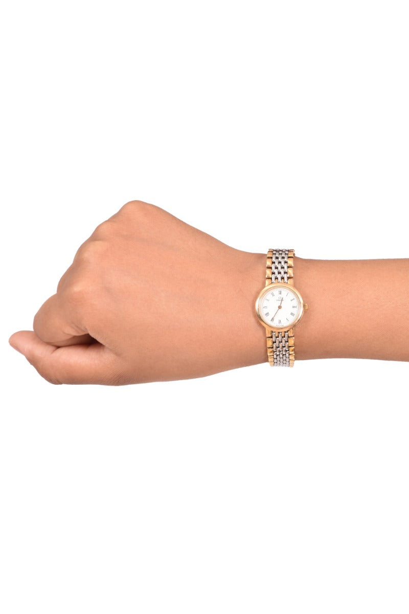 OMEGA De Ville Steel and Gold Watch