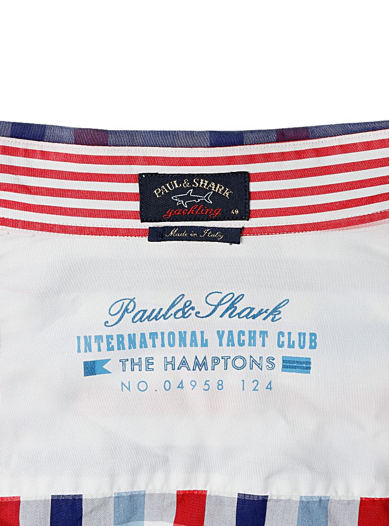 Paul & Shark Classic Checks Logo Shirt
