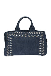 prada-denim-canapa-studded-handbag