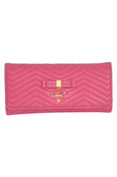prada-pink-leather-logo-wallet
