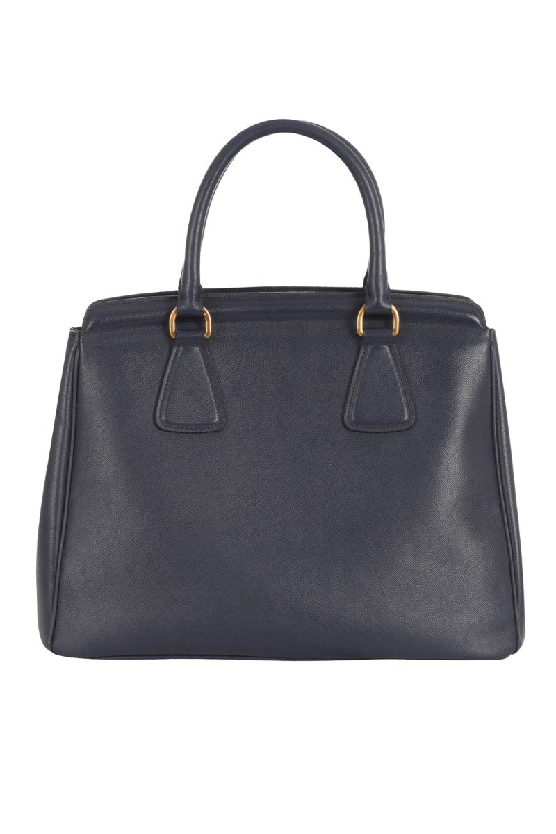 Prada Saffiano Lux Zip Tote Bag