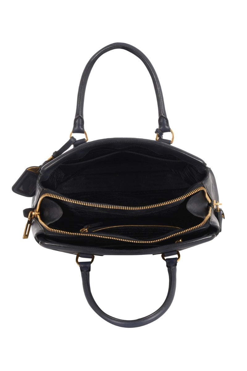 Prada Saffiano Lux Zip Tote Bag