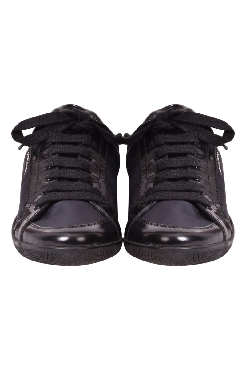 Prada Suede And Nylon Sneakers