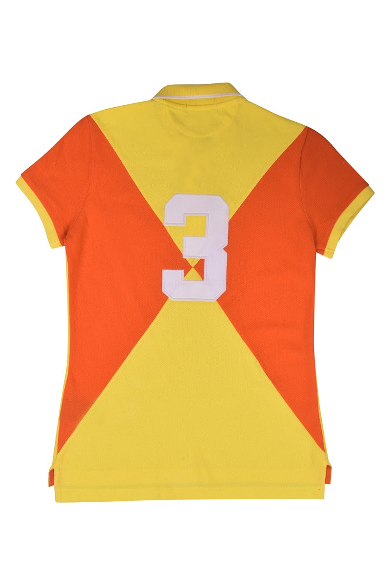Ralph Lauren Skinny Yellow Polo T-Shirt