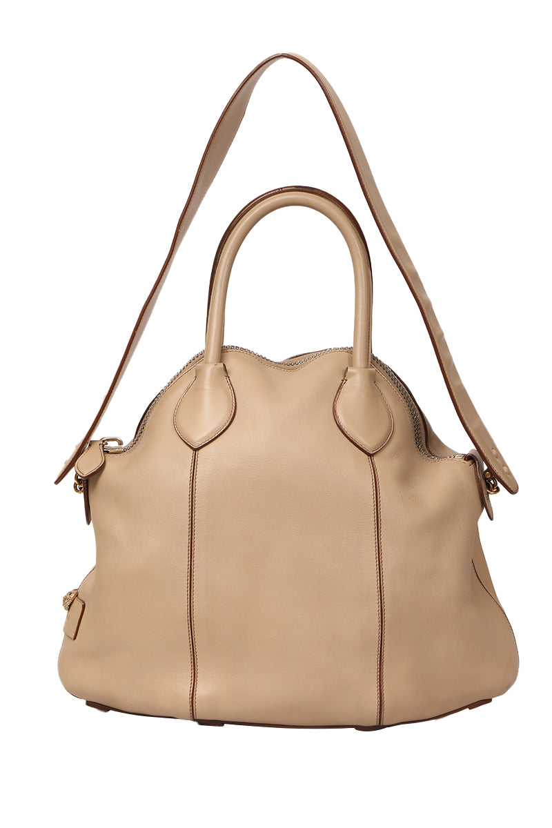 roberto-cavalli-beige-leather-hobo-handbag
