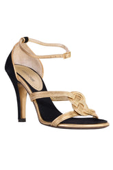 Roberto Cavalli Golden Peeptoes