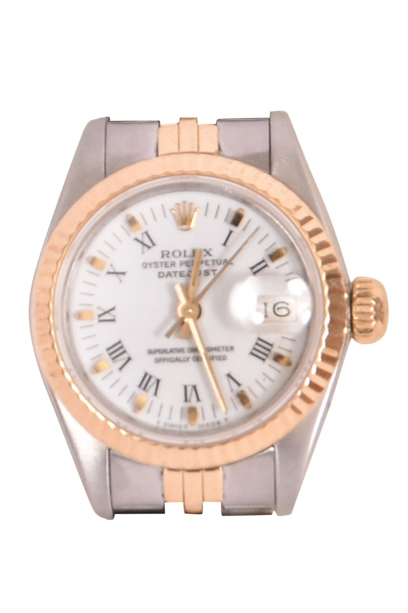 Rolex Datejust Lady 18K Gold Steel Watch