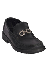 salvatore-ferragamo-black-leather-gancini-bit-loafers