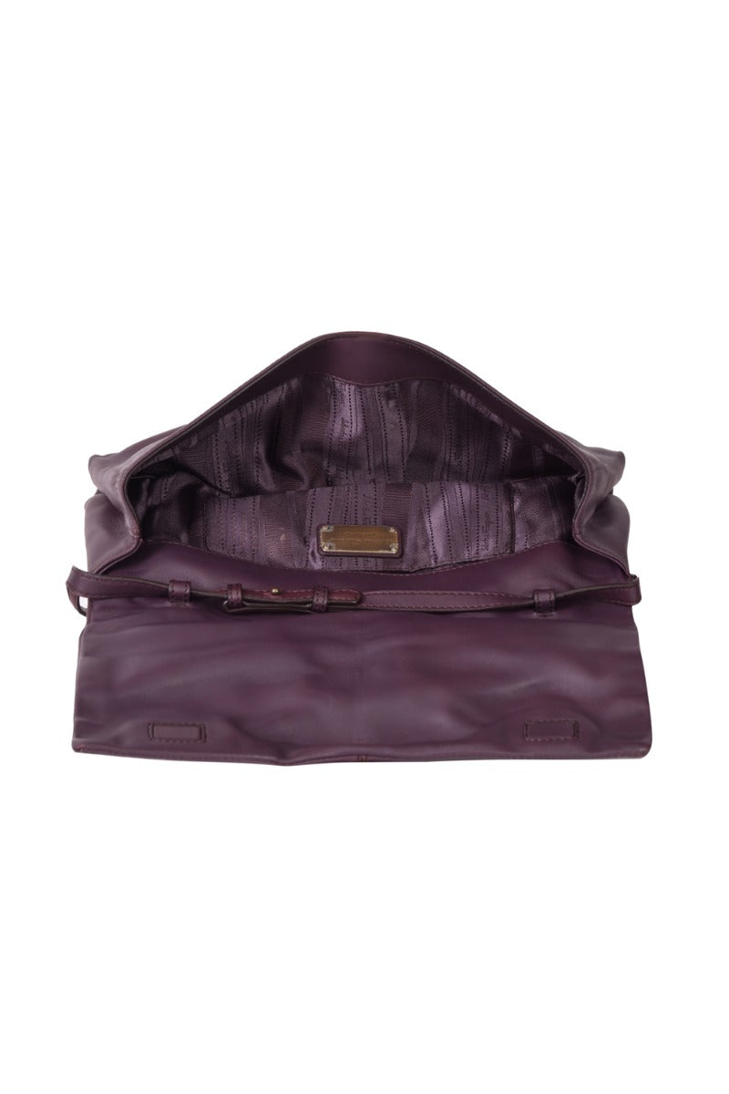 Salvatore Ferragamo Gancini Logo Shoulder Bag