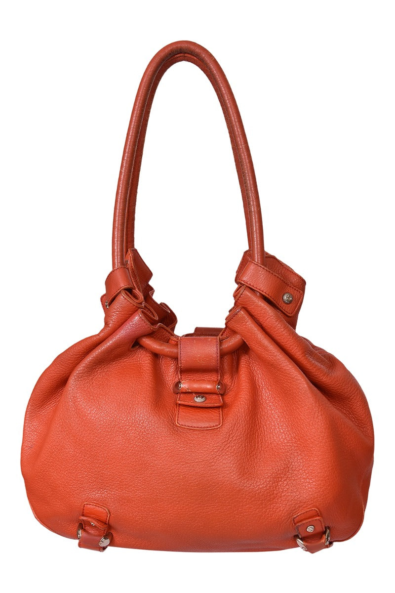 salvatore-ferragmo-orange-leather-gancinilucchetto-hobo-bag