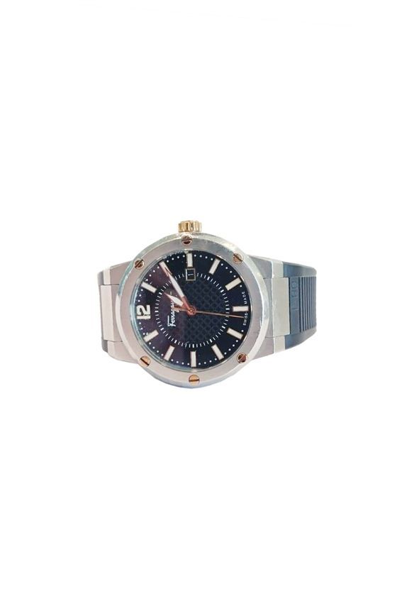 SALVATORE FERRAGAMO STAINLESS STEEL WRISTWATCH