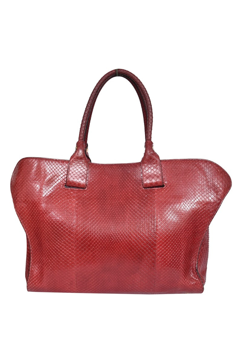 tod-s-exotic-leather-maroon-tote-bag