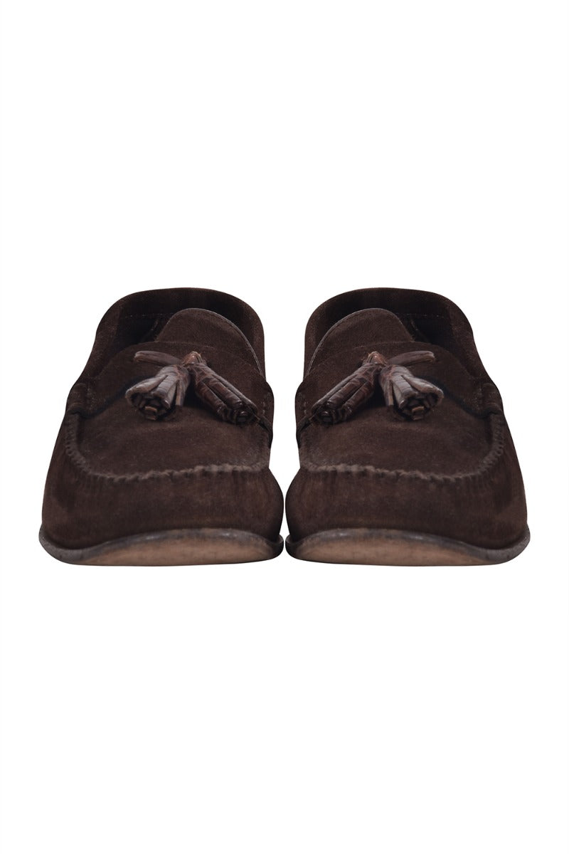 Tom Ford Tassel Brown Loafers