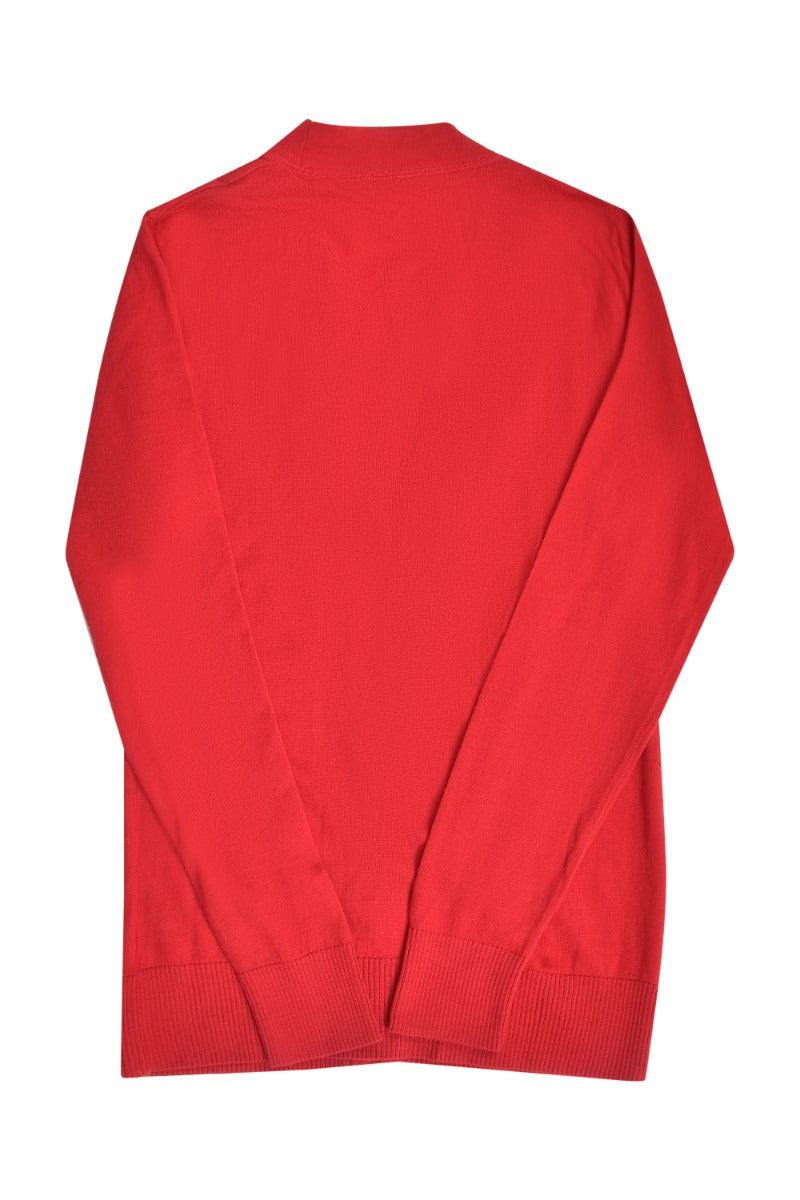 tory-burch-red-cardigan