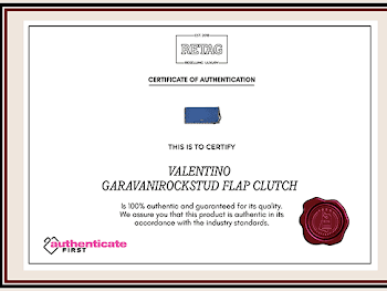 Valentino Garavani Rockstud Flap Clutch