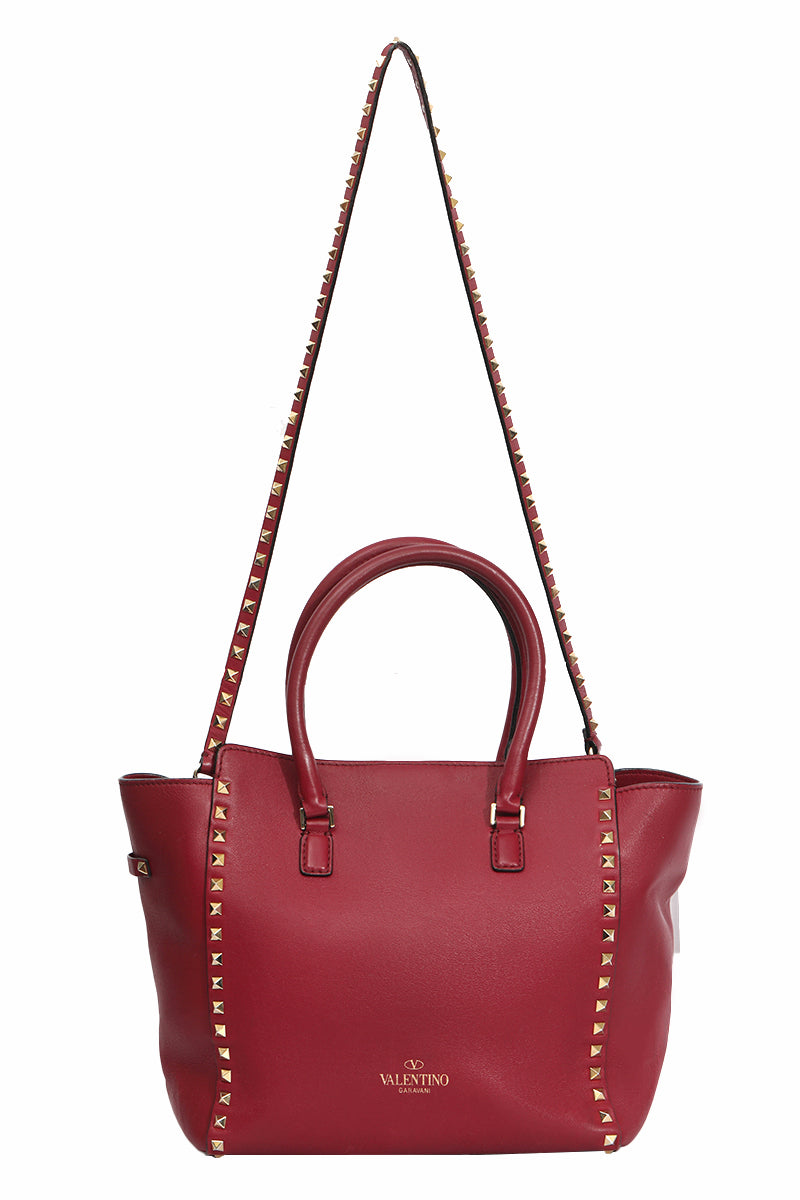 valentino-red-leather-rockstud-trapeze-bag