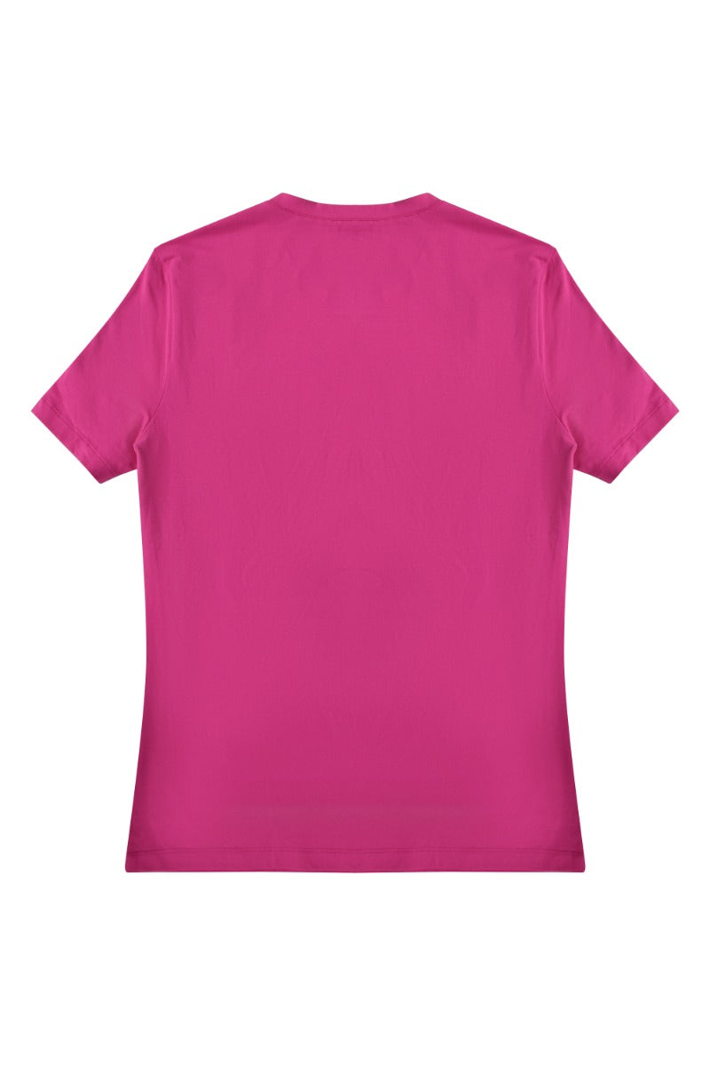 versace-fuschia-logo-t-shirt