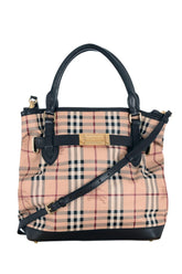 Burberry W Hay- Market Check Bag