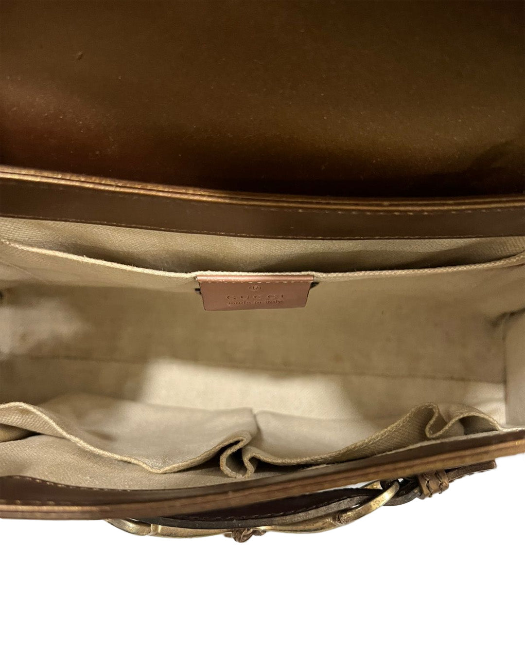 Gucci Emily Bronze Medium Handbag