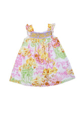 Young Versace Baroque & Floral Print Frock