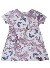 Young Versace Baroque Print Crystal Top With Medusa Logo