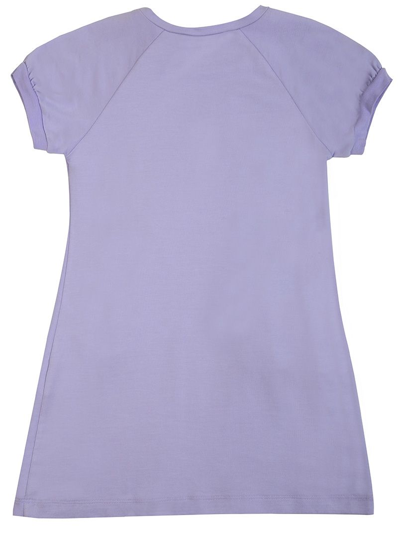 Young Versace Lilac Gold Baroque Embroidered Dress