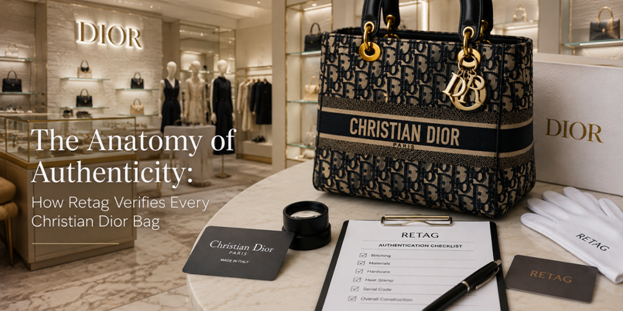 The Anatomy of Authenticity: How Retag Verifies Every Christian Dior Bag