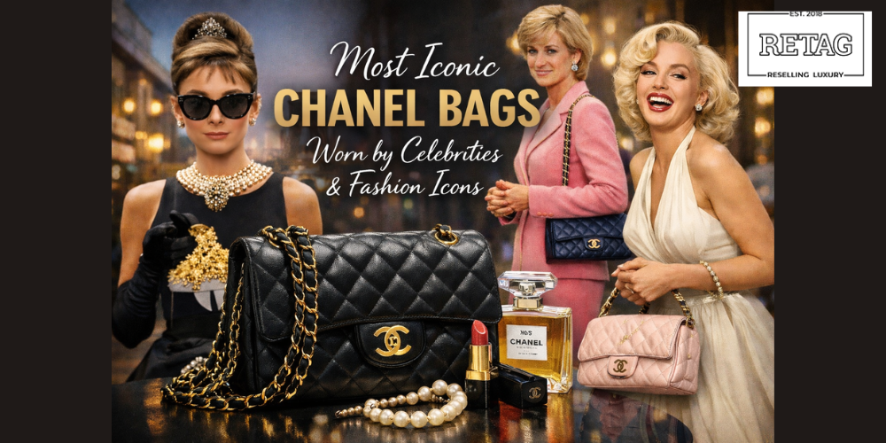 Most Iconic Chanel Bags Worn by Celebrities & Fashion Icons Retag Reselling Luxury Private Limited