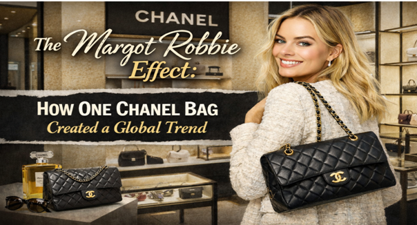 The Margot Robbie Effect: How One Chanel Bag Created a Global Trend? Retag Reselling Luxury Private Limited