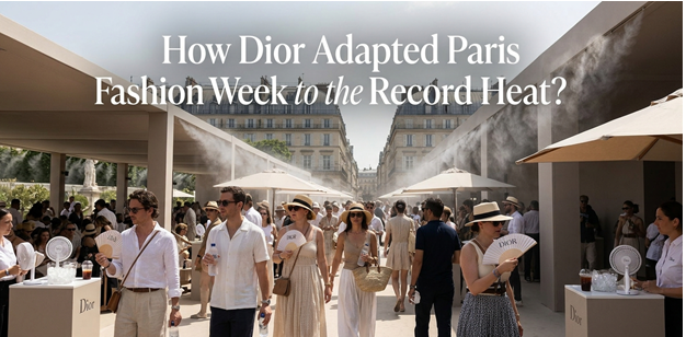 How Dior Adapted Paris Fashion Week to the Record Heatwave?