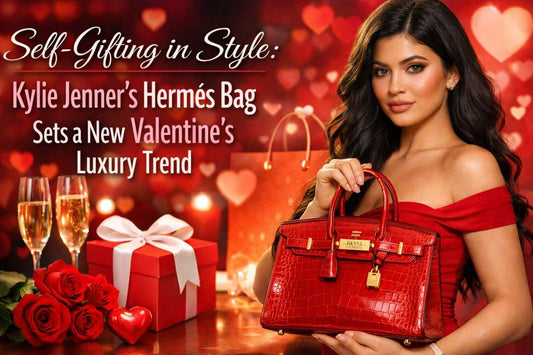 Self-Gifting in Style: Kylie Jenner’s Hermès Bag Sets a New Valentine’s Luxury Trend Retag Reselling Luxury Private Limited
