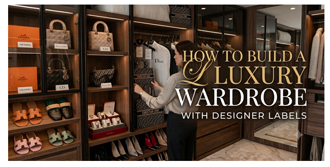 How to Build a Luxury Wardrobe with Designer Labels?