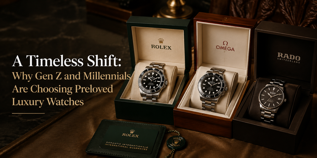 A Timeless Shift: Why Gen Z and Millennials Are Choosing Preloved Luxury Watches