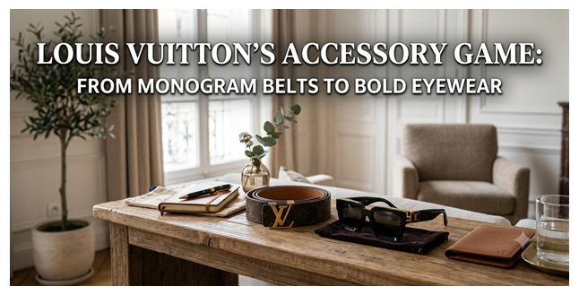 Louis Vuitton Accessories for Spring Summer 2026: Belts, Sunglasses & Footwear