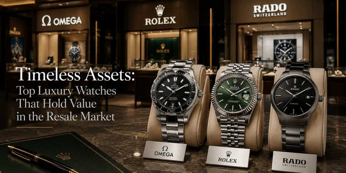 Timeless Assets: Top Luxury Watches That Hold Value in the Resale Market