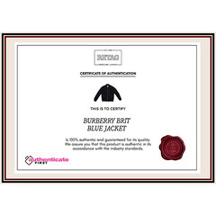 Burberry Brit Blue Jacket Rt92-100