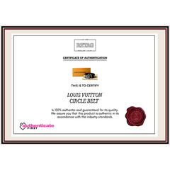 Louis Vuitton Circle Belt