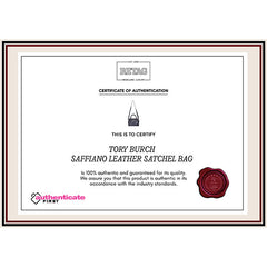 Tory Burch Saffiano Leather Satchel Bag